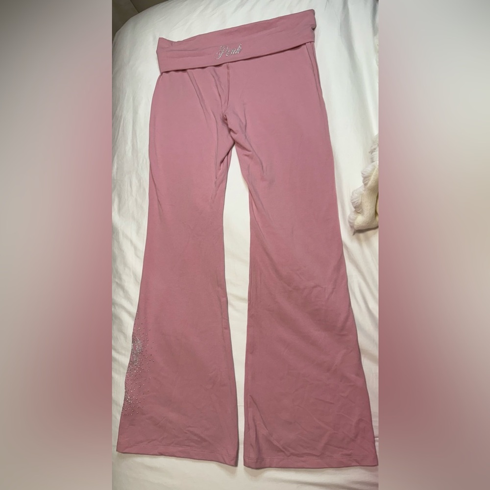 PINK Victoria's Secret fold over leggings